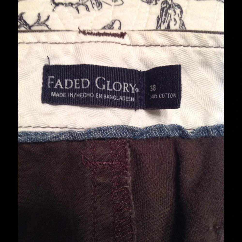 Men's Faded Glory Cargo Shorts